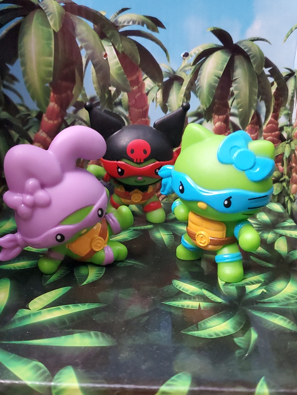 🌞 TMNT x Hello Kitty Figures